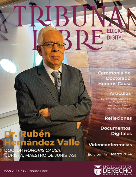 					Ver Vol. 14 Núm. 1 (2024): Dr. Rubén Hernández Valle, Doctor Honoris Causa. ¡Jurista, Maestro de Juristas!
				